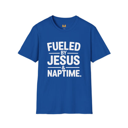 Fueled by Jesus and Naptime T-Shirt
