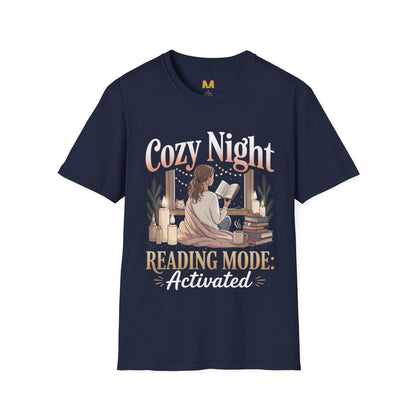 Cozy Reading Night Reading Mode Activated T-Shirt