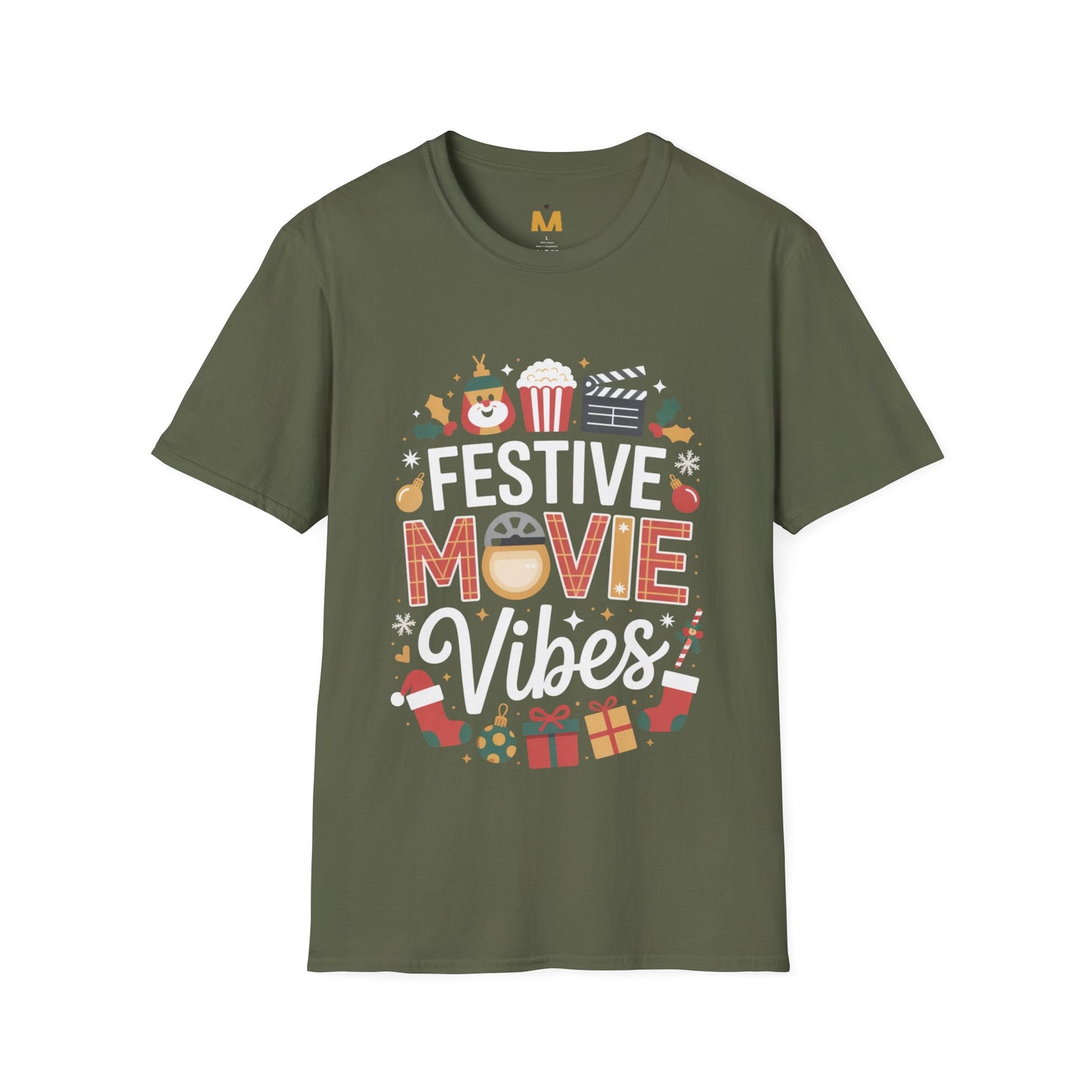 Festive Movie Vibes T-Shirt