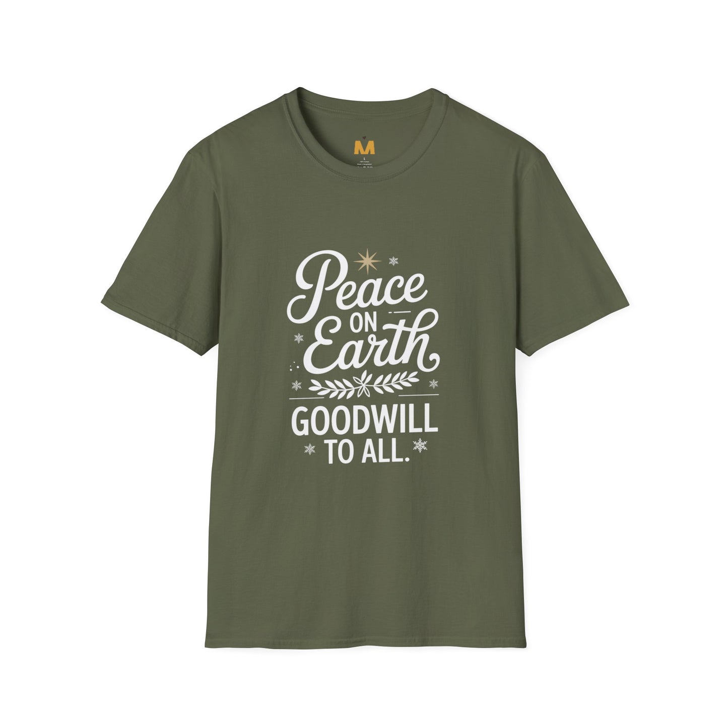 Peace on Earth Godswill to All T-Shirt