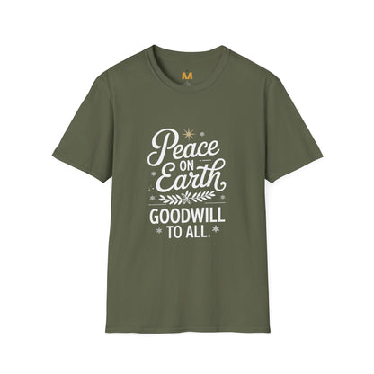 Peace on Earth Godswill to All T-Shirt