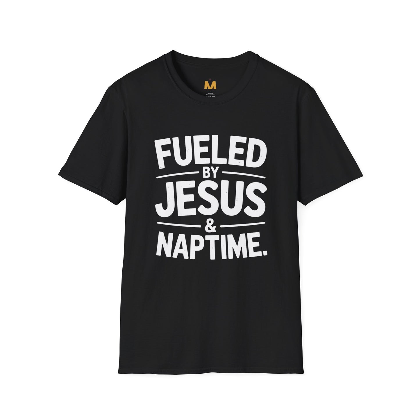 Fueled by Jesus and Naptime T-Shirt