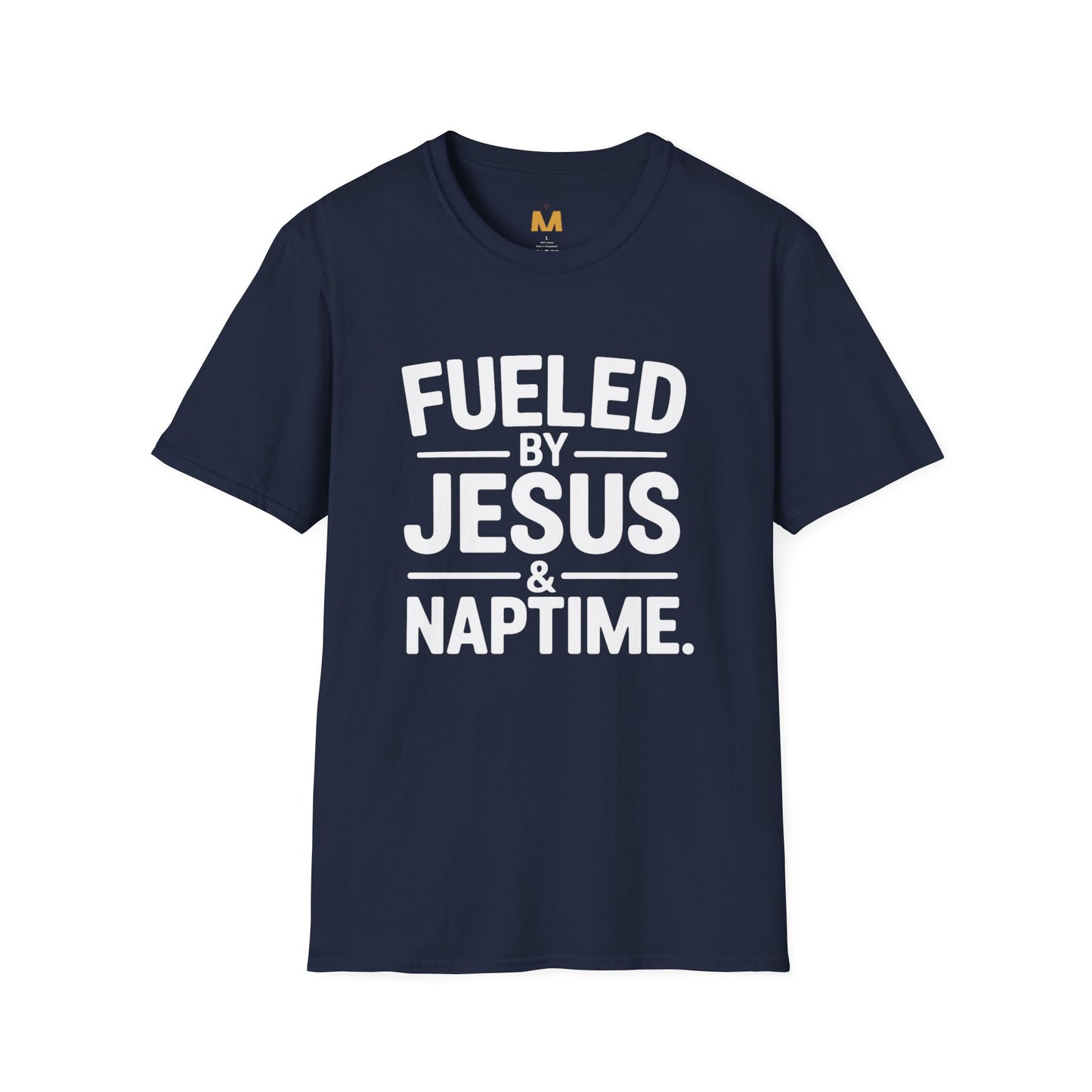 Fueled by Jesus and Naptime T-Shirt