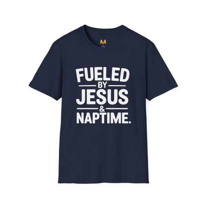 Fueled by Jesus and Naptime T-Shirt