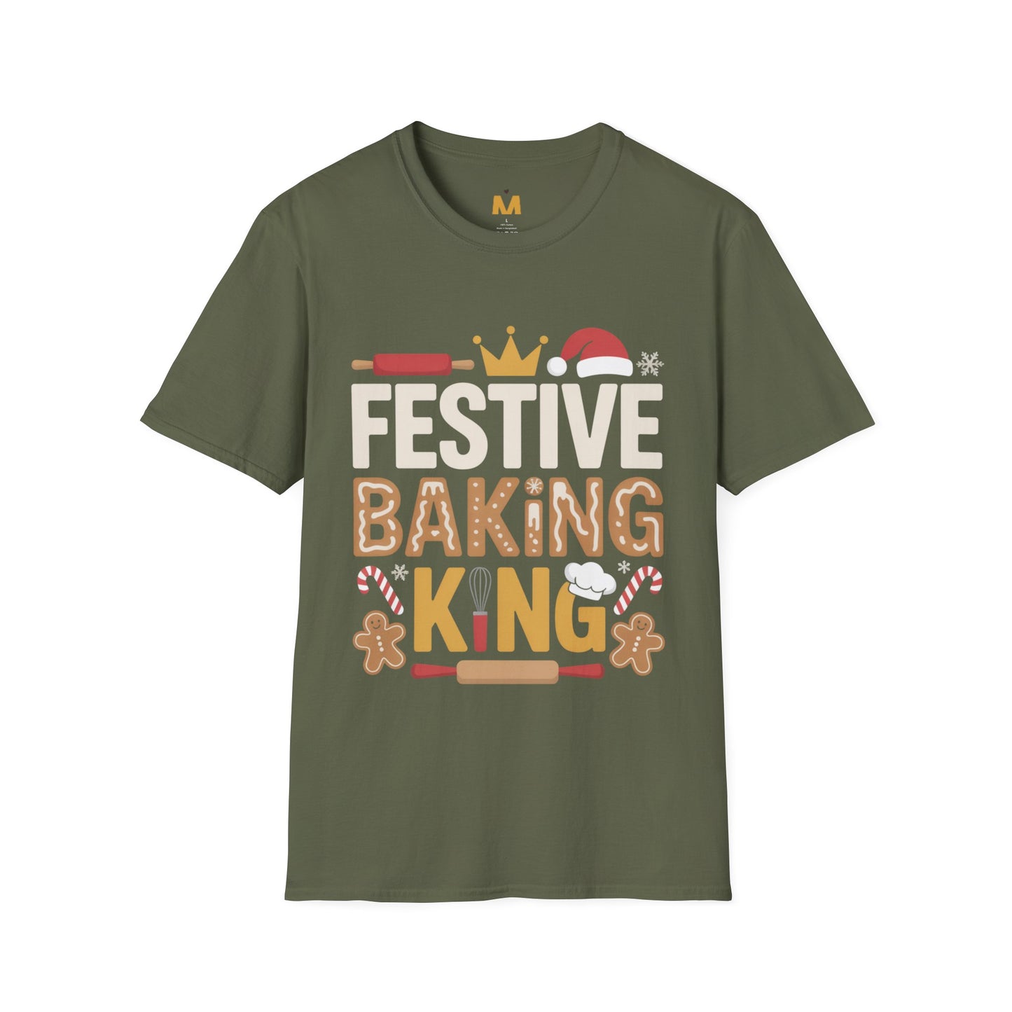 Festive Baking King T-Shirt