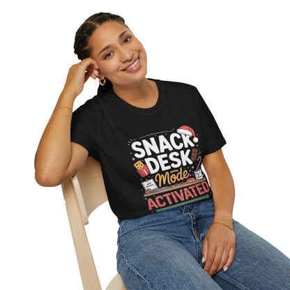 Snack Desk Mode Activated T-Shirt