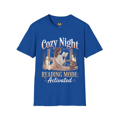 Cozy Reading Night Reading Mode Activated T-Shirt