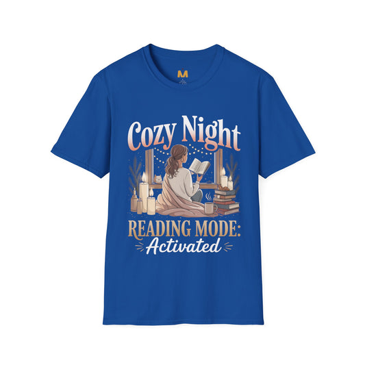 Cozy Reading Night Reading Mode Activated T-Shirt