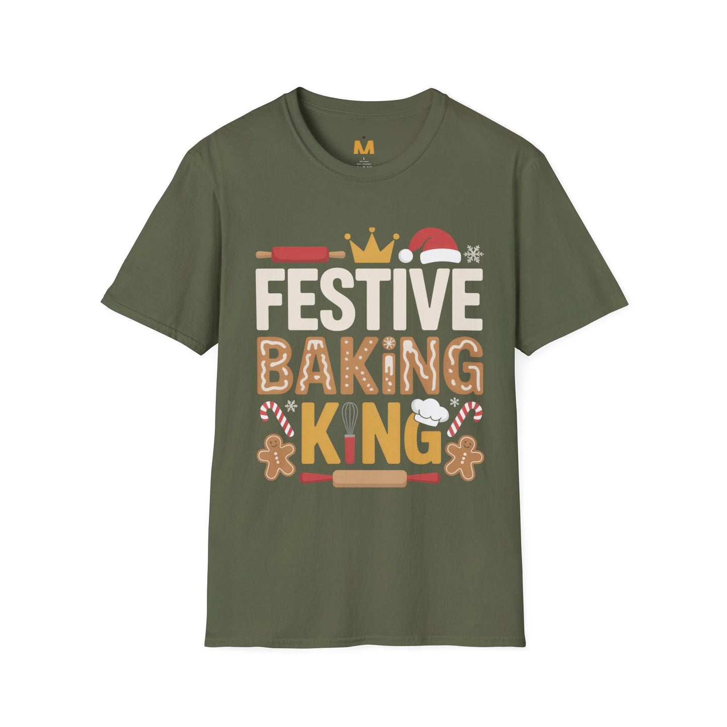 Festive Baking King T-Shirt