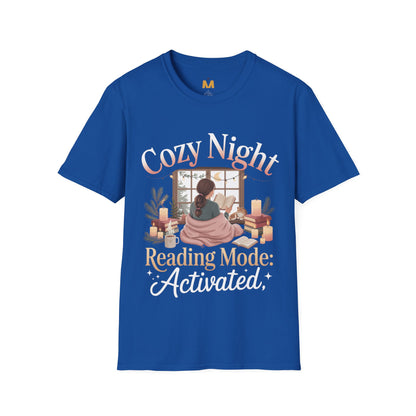 Cozy Reading Night Reading Mode Activated T-Shirt