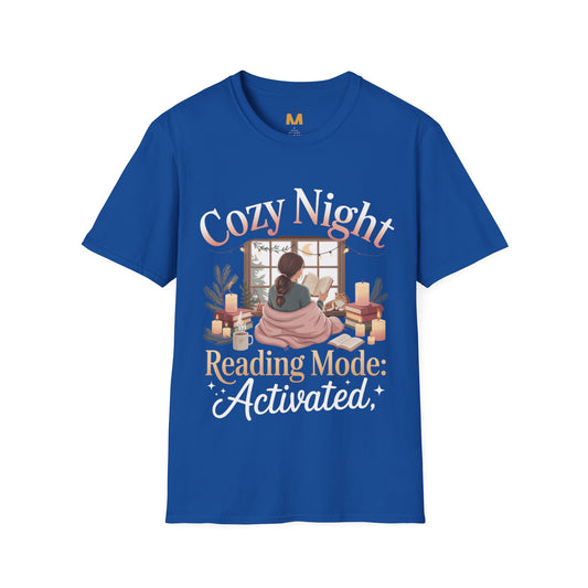 Cozy Reading Night Reading Mode Activated T-Shirt