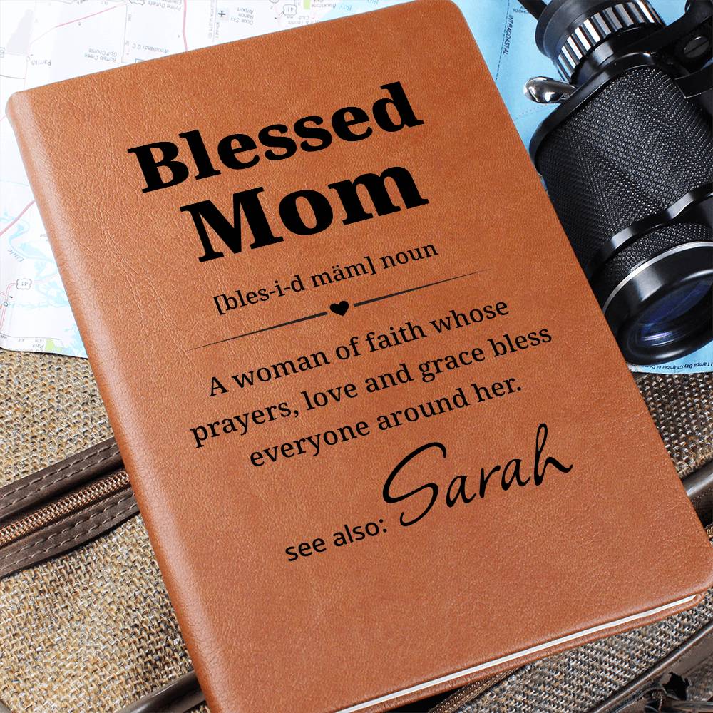 Blessed Mom Christian Prayer Journal with Inspirational Cover