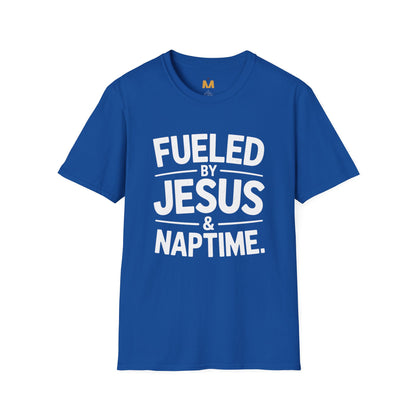 Fueled by Jesus and Naptime T-Shirt