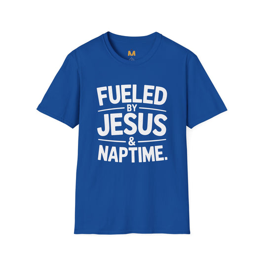 Fueled by Jesus and Naptime T-Shirt