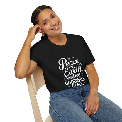 Peace on Earth Godswill to All T-Shirt