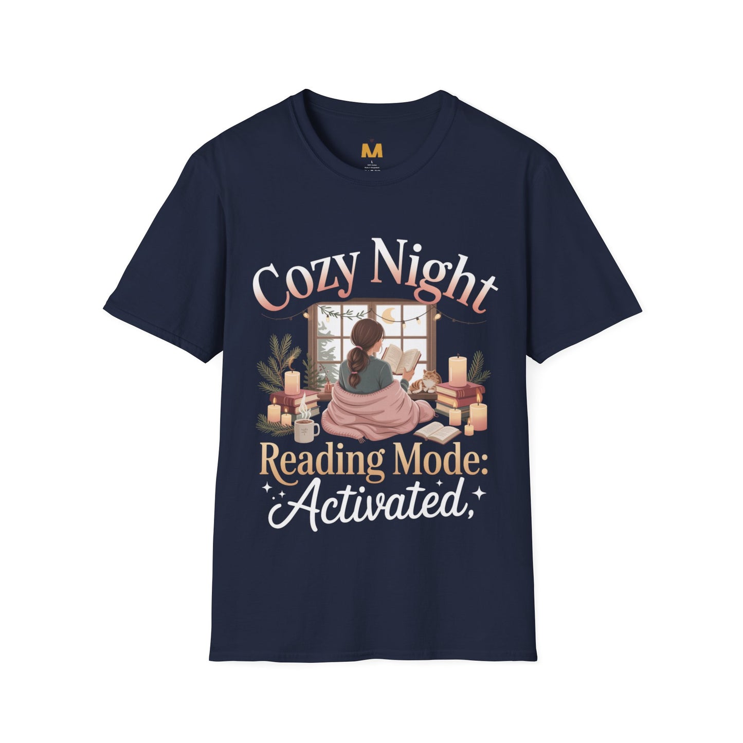 Cozy Reading Night Reading Mode Activated T-Shirt