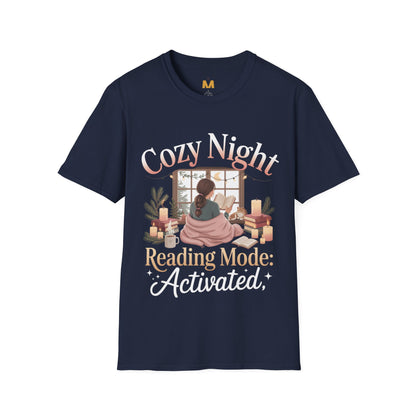 Cozy Reading Night Reading Mode Activated T-Shirt