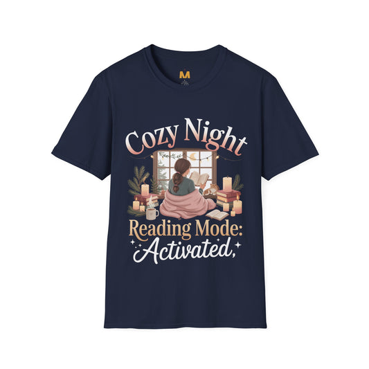Cozy Reading Night Reading Mode Activated T-Shirt