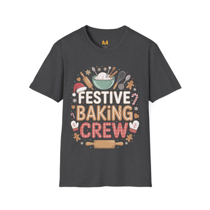Festive  Baking Crew T-Shirt