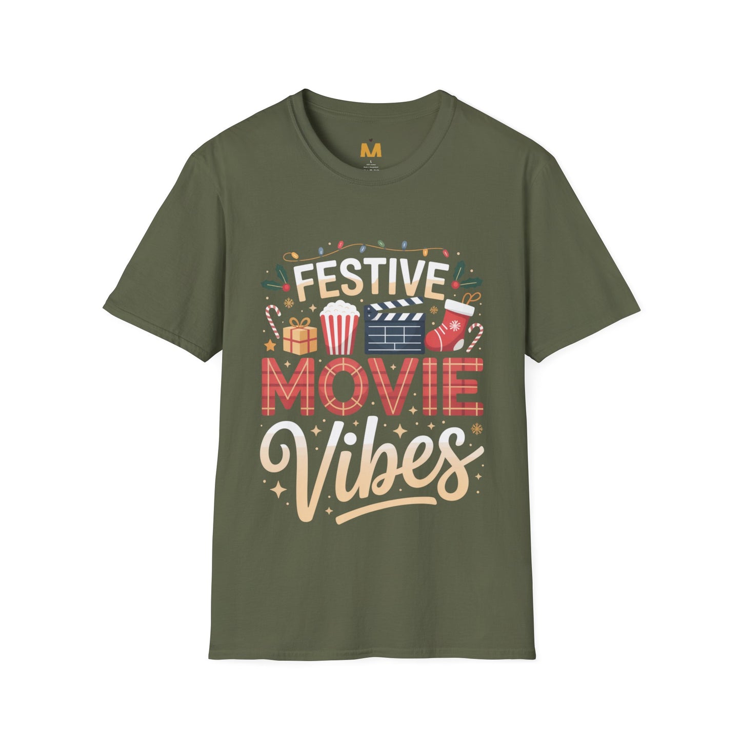 Festive Movie Vibes T-Shirt