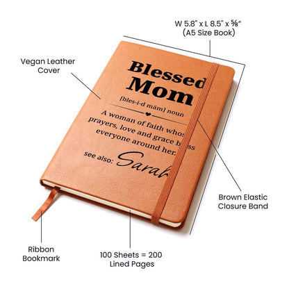 Blessed Mom Christian Prayer Journal with Inspirational Cover