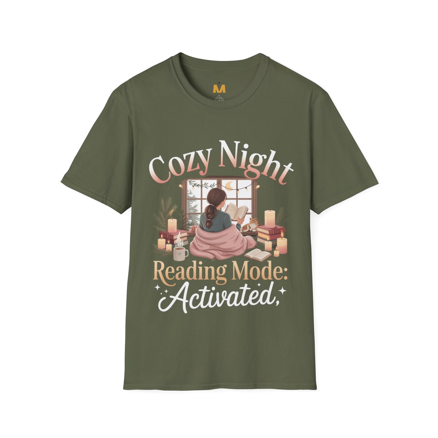 Cozy Reading Night Reading Mode Activated T-Shirt