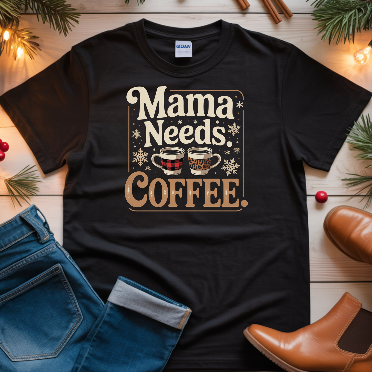 Mama Needs Coffee T-Shirt