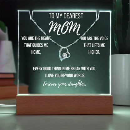 Mom - You are the heart that guides me home.