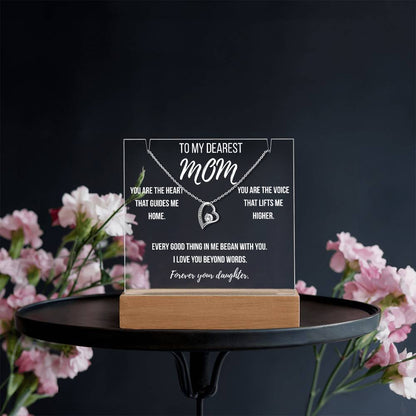 Mom - You are the heart that guides me home.