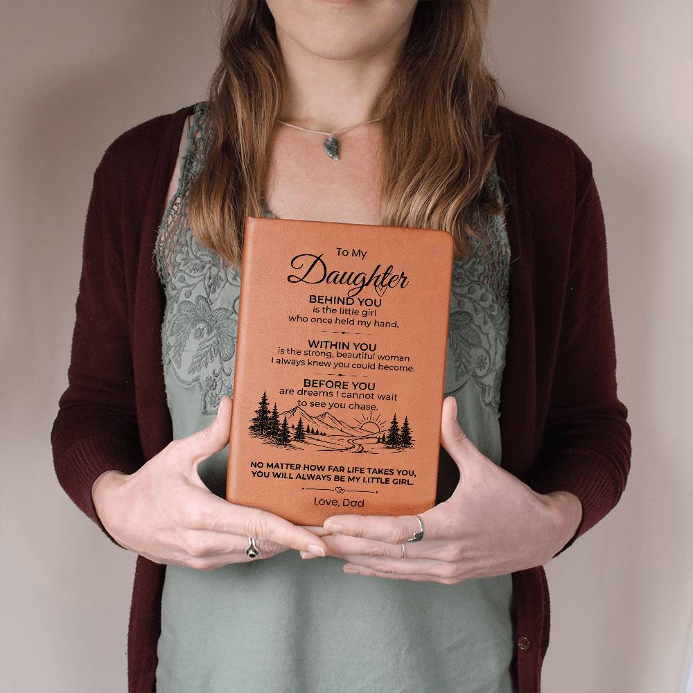 Daughter Journal Gift with Personalized Note and Wrap