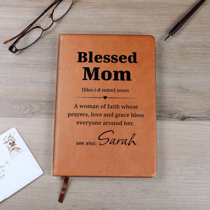 Blessed Mom Christian Prayer Journal with Inspirational Cover