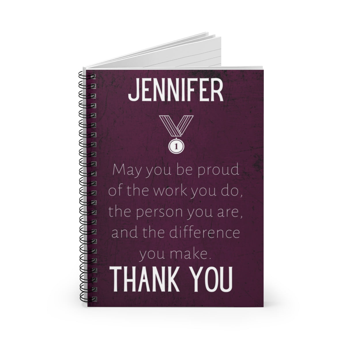 May You Be Proud of the Work You Do Notebook
