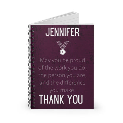 May You Be Proud of the Work You Do Notebook
