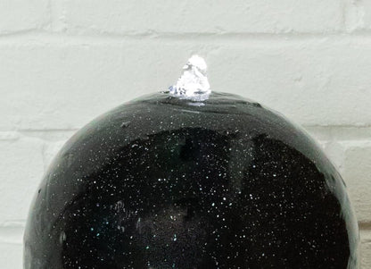 Manila Solar Sphere Water Feature with Lights 82Cm
