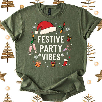 Festive Party Vibes T-Shirt