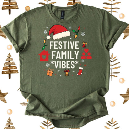 Festive Family Vibes T-Shirt