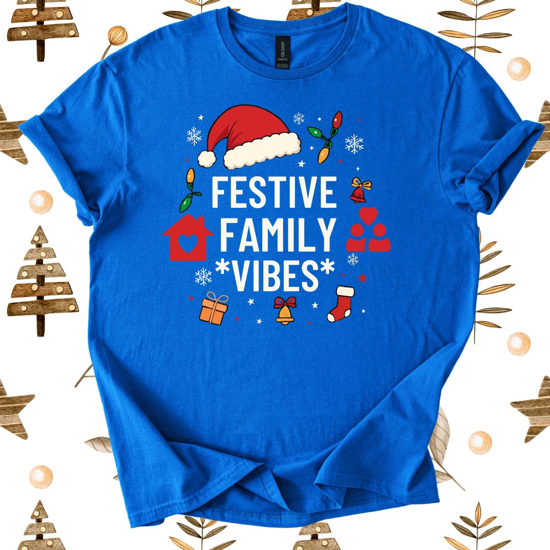 Festive Family Vibes T-Shirt