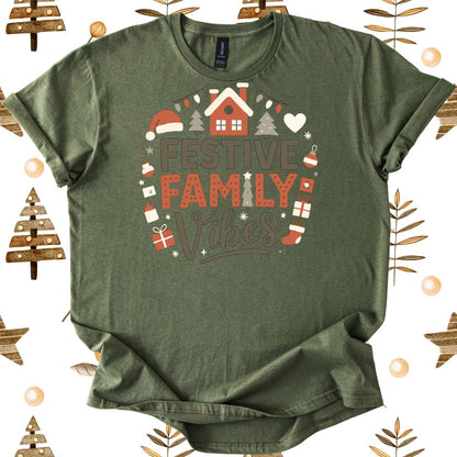 Festive Family Vibes T-Shirt