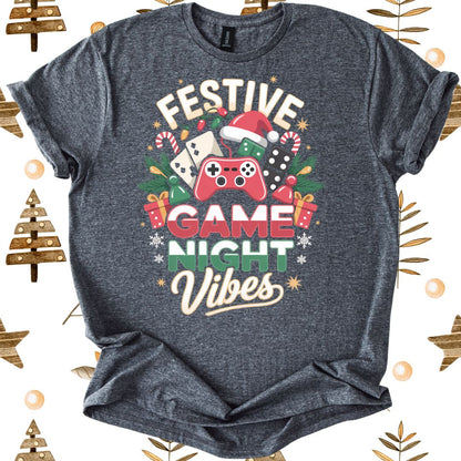 Festive Game Night Vibes T-Shirt