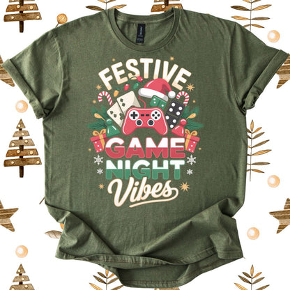 Festive Game Night Vibes T-Shirt