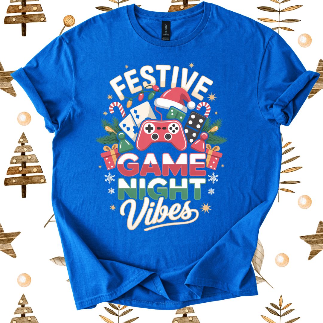 Festive Game Night Vibes T-Shirt