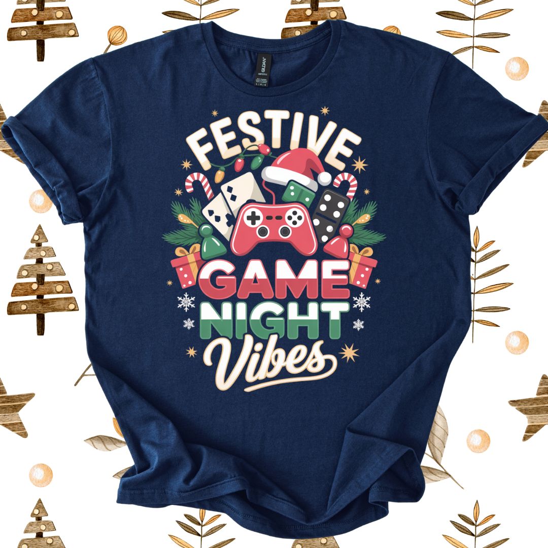 Festive Game Night Vibes T-Shirt