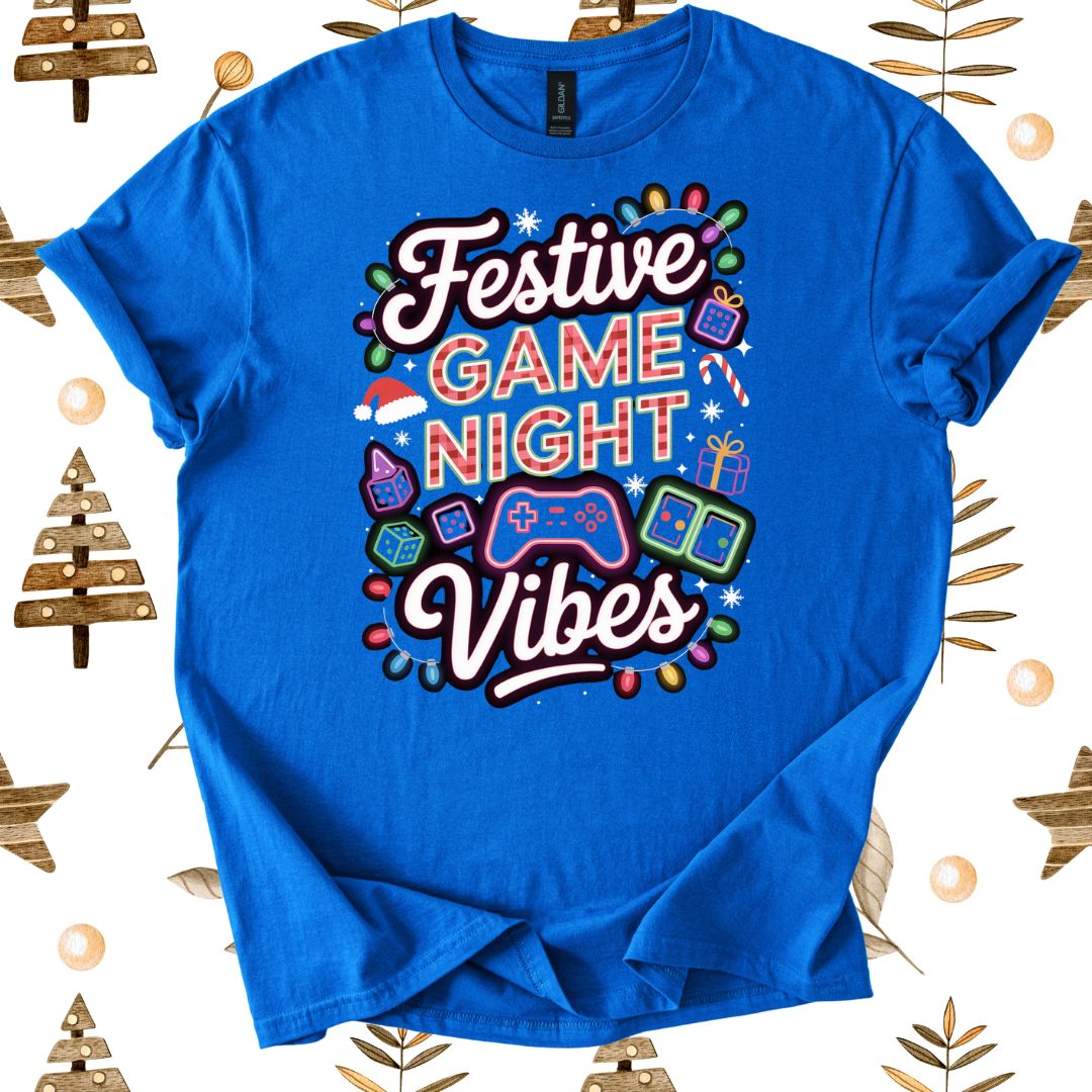 Festive Game Night Vibes T-Shirt