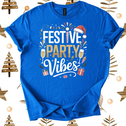 Festive Party Vibes T-Shirt