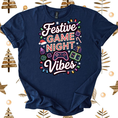 Festive Game Night Vibes T-Shirt