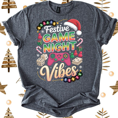 Festive Game Night Vibes T-Shirt