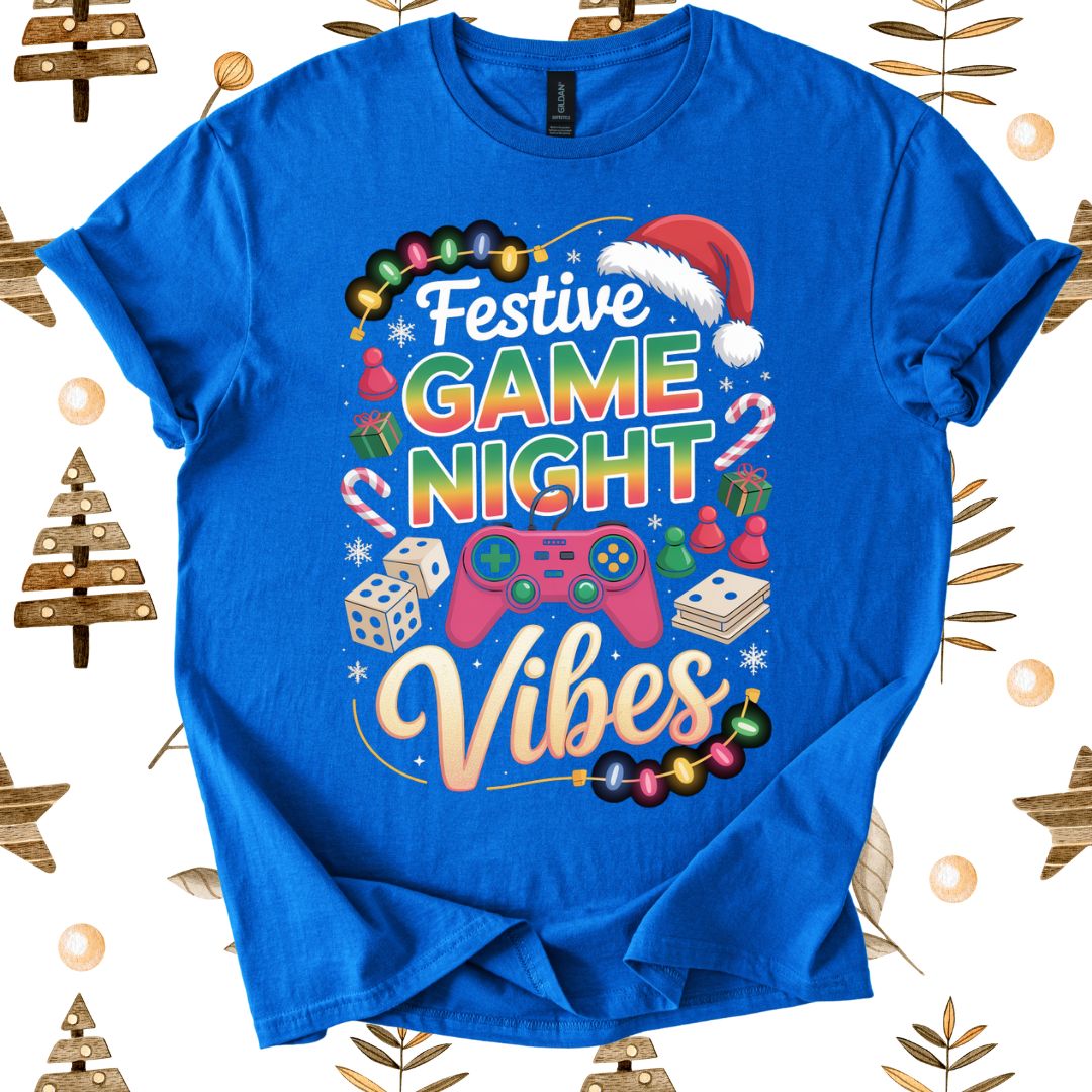 Festive Game Night Vibes T-Shirt