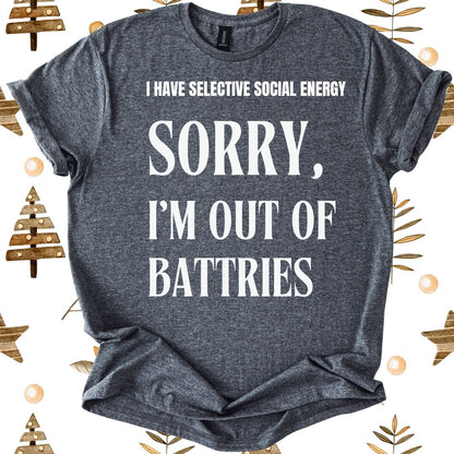 Selective Social Energy T-Shirt