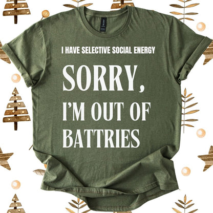 Selective Social Energy T-Shirt