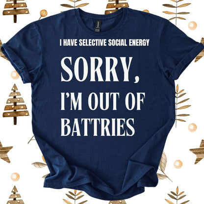 Selective Social Energy T-Shirt